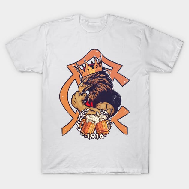 America King Beer T-Shirt by akyanyme